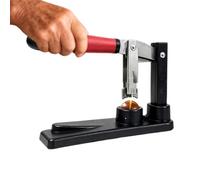 Non-Slip Base Stainless Steel Ergonomic Handle Nutcracker Tool Press-Type