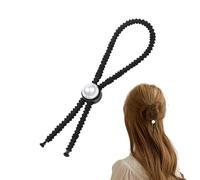 Non-Slip Hair Ties, Curly Thick Hair Ponytail, 5.91in Portable Threaded Design, Comfortable Women Work, School Activities Set for Girls, Indoor, Outdoor