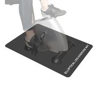 Non Slip Mat for Leg Exerciser | 23x16.92 Inches Non-Slip Trainer Mat for Under Desk Elliptical Peddler Foot & Leg Pedal Exerciser, Home Sports Accessories