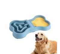 Non-Slip Puppy Bowl, Slow Down Eating Bowl, Anti Slip Design, Portable Safe Feeder Pet Dogs, Slow Feeding for Puppies, Indoor, Outdoor, Home, Travel Use