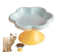 Non-Slip Raised Cat Bowl, Elevated Pet Bowl for Cats, Raised Feeding Dish for Cats, Elevated Cat Food and Water Bowls, Raised Bowls for Cats and Dogs, Adjustable Cat Bowl for Eating Comfort