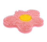 Non-Slip Shower Foot Scrubber - Scrubbing Pad With Suction Cups | Foot And Back Scrubber For Bathroom Cleaning, Wash Floor, Wall, Shower And Bathroom Use For Women