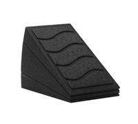 Non?Slip Squat Wedge Board - Durable Slant Board Calf Stretcher, High?Weight Capacity Lean Heel Wedge, Lightweight Portable Sports Accessory with Textured for Gym Home Travel Office Stretching