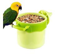 Non-Slip Wide Base Bowl with Precise Design Accessories | Parakeet Feeder | Precise Cockatiel Feeder for Animal Feeding Dish Ground Deck Balcony Fence Outdoor Pet
