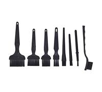 Non Statique Brosses Électronique Kit De Nettoyage 8Pcs Poignée en Plastique ABS Doux Poils Clavier Ordinateur De Voiture Téléphone Coffre-Fort Résistant Aux Rayures Brosse Set