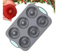 Non-Stick Christmas Silicone Moulds - Flexible Christmas Chocolate Moulds ¦ Chocolate Molds with Flexible Material, Dessert Candy Soap Mold with Easy Release, Cube Mold, Silicone Tray for Party