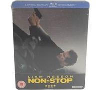 Non-Stop Blu-ray Steelbook Zavvi Edition limitée Liam Neeson, Julianne Moore Zone B G
