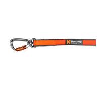 Non-Stop Dogwear Laisse Pour Chien Move Orange, Réfléchissante, Avec Mousqueton