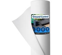 Non-tissé anti-mauvaises herbes Ground Control perméable à l'eau et à l'air 150 g/m² blanc 100x2000 cm