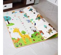 Non toxique 5 tailles disponibles bébé activité gymnase ramper tapis de jeu tapis bébé tapis de jeu pour enfants tapis de sécurité pliant envoi-180x150x1cm-Cute little deer