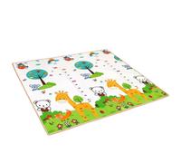Non Toxique Épais 1cm Epe Bébé Activité Gymnase Bébé Ramper Tapis De Jeu Tapis Pliant Tapis Bébé Jeu Tapis Pour Enfants Tapis De Sécurité-180x150x1cm-Gris