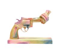 Non Violence Acne for Peace sculpture 40 cm Multi