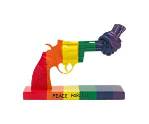 Non Violence Décoration Peace for All 19 cm Multi