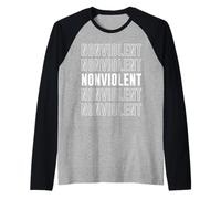 Non Violent Manche Raglan