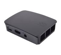 noname boitier officiel pour raspberry pi 3b/3b+ (gris) noir