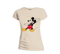 Noname Disney - T-Shirt - Mickey Mouse Happy Face - Girl (S)