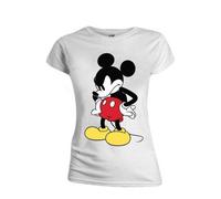 Noname Disney - T-Shirt - Mickey Mouse Mad Face - Girl (S)