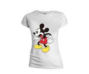 Noname Disney - T-Shirt - Mickey Mouse Shocking Face - Girl (S)