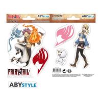 Noname Fairy Tail - Stickers - 16x11cm / 2 Planches - Natsu & Lucy
