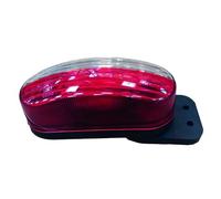 NONAME Feu de gabarit Bicolore à LED sur Languette - Droit - Rouge/Blanc - 12V