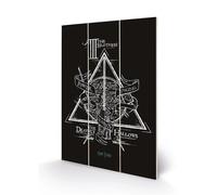Noname Harry Potter - Deathly Hallows - Impression Sur Bois 20x29.5
