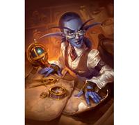 Noname Hearthstone - Magnetic Metal Poster 31x21 - Elise Starseeker