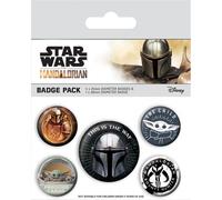 Noname Mandalorian - This Is The Way - Pack De 5 Badges
