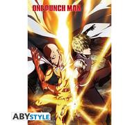 Noname One Punch Man - Saitama & Genos - Poster '91x61