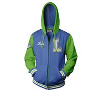 Noname Overwatch - Varsity Lucio Zip-Up Hoodies (S)