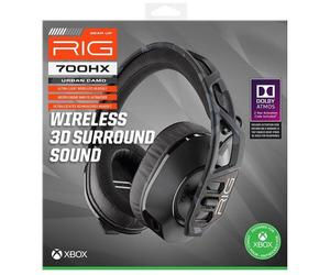 noname rig 700 hx wireless headset urban camo xbone / xbox sx / atmos