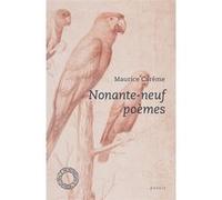 Nonante-neuf poemes Maurice Carême (Auteur)