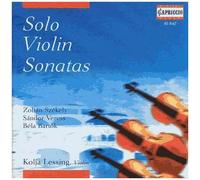 Nonats Pour Violon Solo De Bartok, Szekely & Veress Lessing, Violon