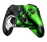 Nonbliep Compatible avec manette Xbox, Xbox Series X|S, Xbox One X|S, Steam, PC, manette sans fil personnalisée édition spéciale avec prise audio de 3,5 mm/double vibration/Turbo besoin de mise à