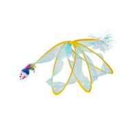 NONDK 1 PCS Jouet en Spirale pour Chat à Auto-, Jouet Sûr Cattycoil Portable, Jouet en Spirale Amusant en Plastique pour Chat pour Intérieur, comme Le Montre