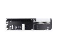 NONDK 1 Pièce Adaptateur Oculink SFF-8612 8X vers PCIE X16, PCI-Express Noir PC+Métal pour Carte Graphique de Carte Mère.