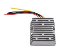 NONDK 1 Pièce Convertisseur de Tension Étanche DC 9-36V vers DC 12V 10A 120W, Régulateur de Transformateur Boost DC/DC Gris