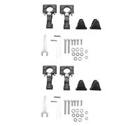 NONDK 2 supports de fixation de moto Support de de phare antibrouillard Support de lampe auxiliaire LED pour -R1200GS F800GS / F650FS