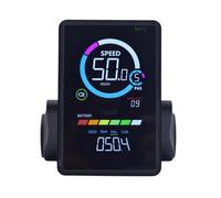 NONDK 24V-60V M7C-2 E-Bike LCD Affichage Coloré Compteur Prise de Connexion Étanche Affichage de Vélo Électrique avec USB UART,B