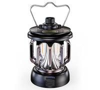 NONDK 3500 Ma Lampe de Camping en Plein Air LED Lanterne de Cheval RéTro Lampe de Portable Pratique Charge USB Lampe de Camping