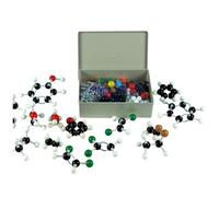NONDK 444 Pièces Kit de Modèle Moléculaire Chimie Inorganique et Organique Comme Illustré Atomes de Science Modèles Moléculaires Codage des Atomes pour les Enfants