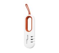NONDK Aiguiseur de Couteaux, 4 en 1, Outil D'Affûtage de Lames et de Ciseaux de Cuisine, Composant D'Accessoires de Couteaux Professionnels en 4 Étapes, Blanc