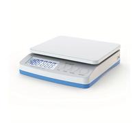 NONDK Balance de Cuisine Électronique SF803 30kg/1g Précision Échelle de Table Numérique Blanche