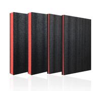 NONDK Boîte à Outils Mousse 4pcs 18 X12 X2 Pouces et 18 X 12 X 1 Pouce Shadowfoa M Inserts pour les Caisses Feuilles de Stockage en Polyéthylène pour Boîte à Outils