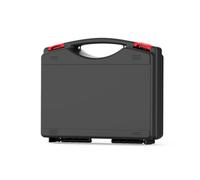 NONDK Boîte à outils portable Étui standard avec mousse personnalisable | Intérieur mousse personnalisable, coupe sur mesure pour outils, boîte PP 2,0 mm avec double fermeture et ouverture 180°