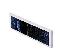 NONDK Boîtier D'Affichage Intelligent Turing 8,8 Pouces IPS Type-C - Moniteur Secondaire de Surveillance de Processeur, GPU et RAM avec Interface USB, Blanc