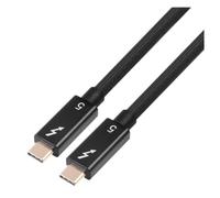 NONDK Câble Thunder 5 USB4 V2 1M Soft TPE 120Gbps Type-C Câble Coaxial USB-C vers C 240W Transmission de Données 16K