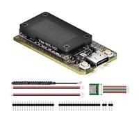 NONDK Carte de Développement Lora 32 V4 Meshtastic GPS SX1262 à Énergie Solaire, Écran OLED 0,96 Pouce, Réseau Maillé WiFi Lora BLE avec Module GPS