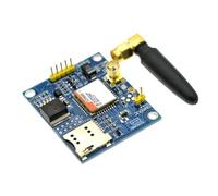 NONDK Carte Développement SIM800C Alimentation Stable Projets Voix PCB | Gestion d'alimentation optimisée; support TTS et transmission audio sans ; PCB bleu inclus.