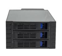 NONDK Châssis de Cage HDD Échangeable à Chaud 2 Emplacements pour Lecteur Optique Expansion 3 Backplane pour HDD 3,5 Pouces avec Ventilateur