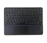 NONDK Clavier sans Bluetooth Mini 78 touches Gaming Clavier rechargeable Panneau tactile pour Pad PC Tablette Noir
